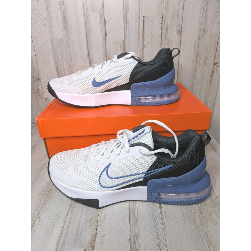 Nike Air Max Alpha Trainer 6 Off White Black Gray Blue Men's Size 13 FQ1833-114